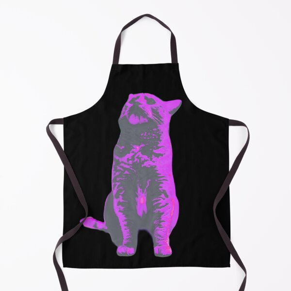 Item preview, Retro curious kitty pink designed and sold by FlossOrFi.