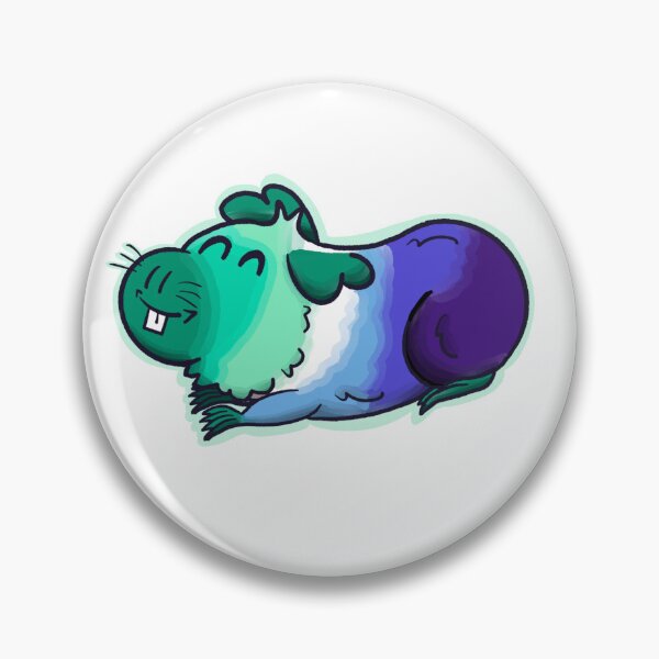 Item preview, Gay Vincian Pride Guinea Pig designed and sold by LouiEspoArt.