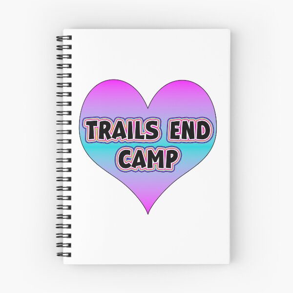 Item preview, Trails End Camp heart designed and sold by dddesignsnj.