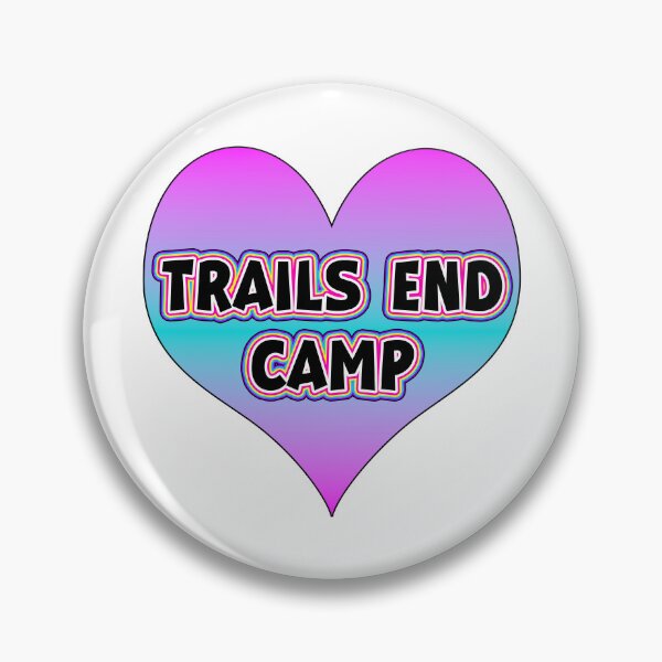 Item preview, Trails End Camp heart designed and sold by dddesignsnj.