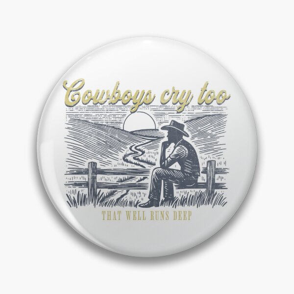 Item preview, Cowboys Cry Too designed and sold by doodle189.