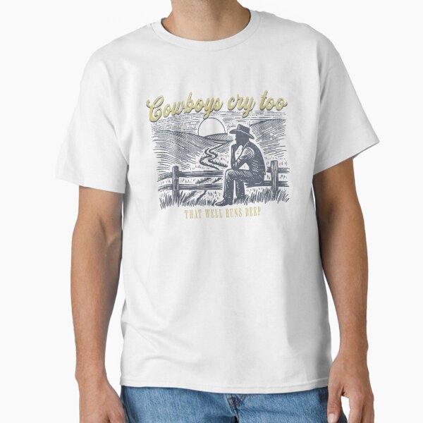 Item preview, Cowboys Cry Too designed and sold by doodle189.