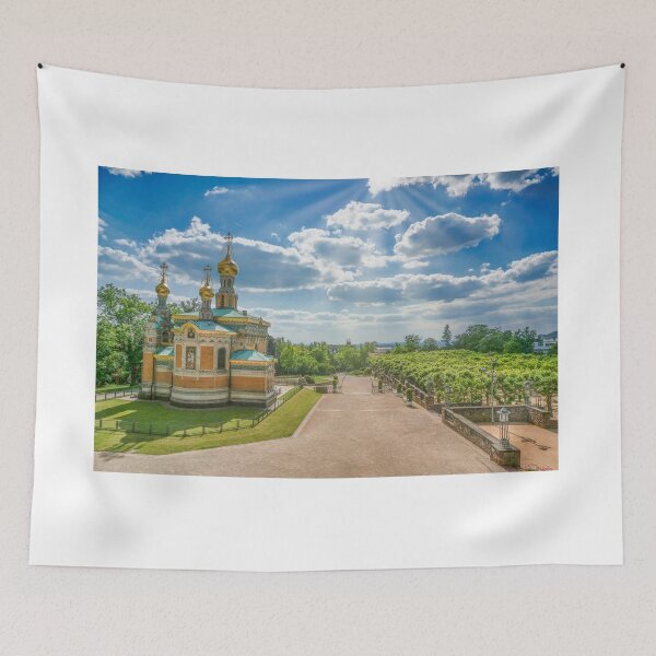 Item preview, Darmstadt: Russian Chapel, Mathildenhöhe Artists' Colony - UNESCO World Heritage designed and sold by pixxelmixx.