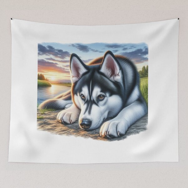 Item preview, Siberian Husky  designed and sold by CHRIST5000.