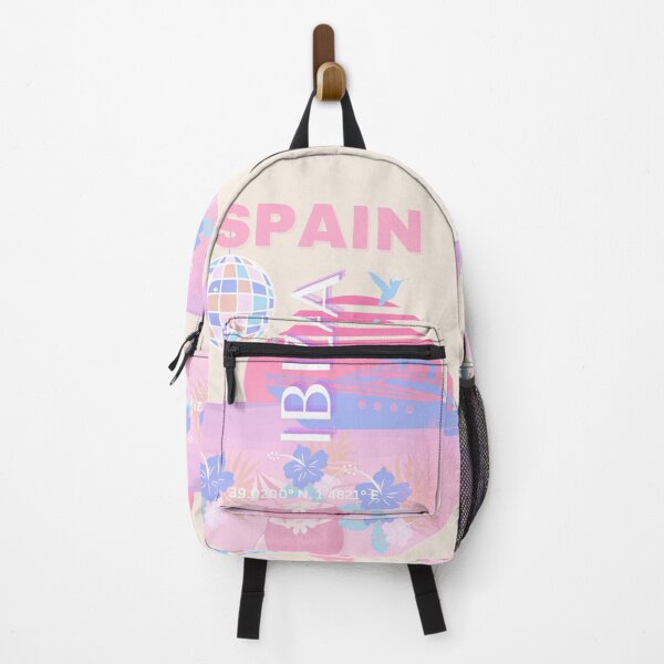 Item preview, Ibiza, Spain, Travel Art, Preppy Art, Pink designed and sold by Magic Love Art Print.