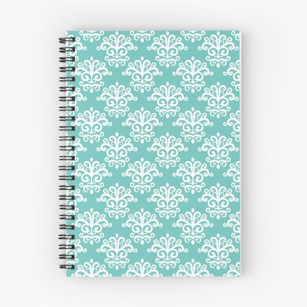 Item preview, Seamless Damask Pattern Turquoise #5 designed and sold by MadeInR.