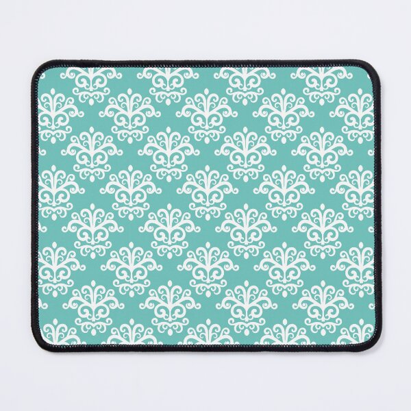 Item preview, Seamless Damask Pattern Turquoise #5 designed and sold by MadeInR.