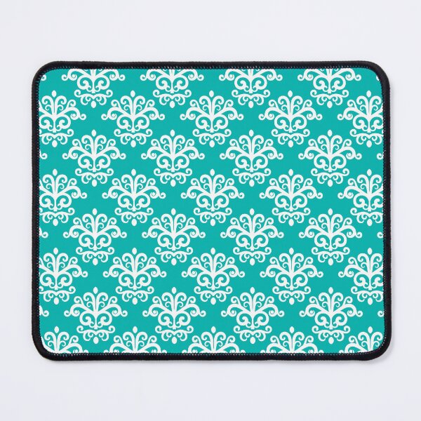Item preview, Seamless Damask Pattern Turquoise #6 designed and sold by MadeInR.