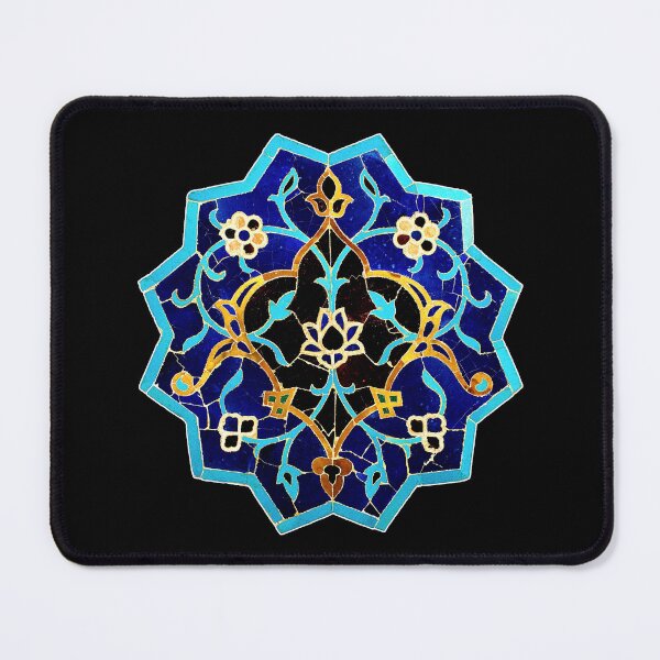 Item preview, Central Asian Tile Mosaic 15th Century designed and sold by RocketshipRetro.