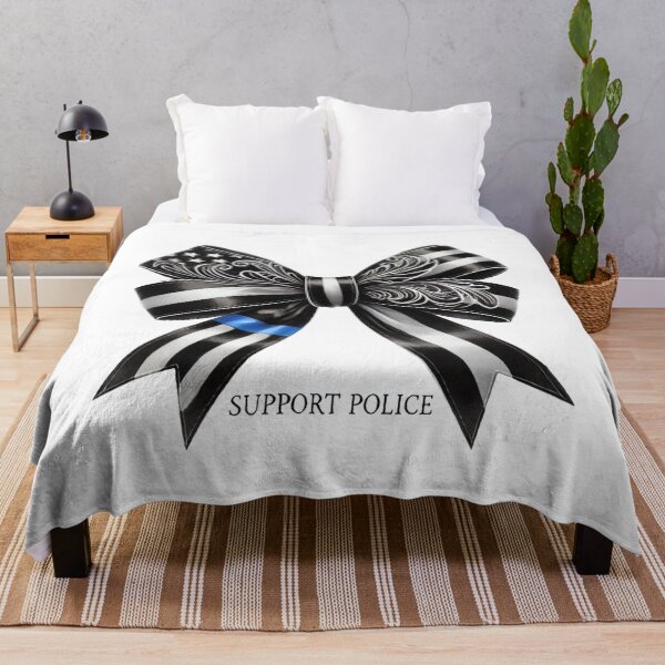 Item preview, Tiny Support Police Bow designed and sold by Blink Art Studio.
