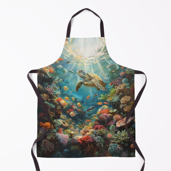 Artikelvorschau, Radiant Reef mit Meeresschildkröte entworfen und verkauft von palmyst.
