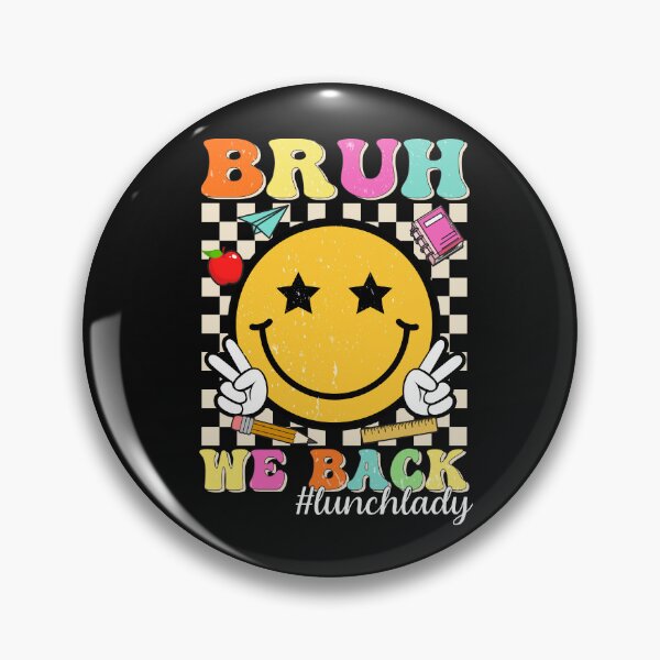 Item preview, Bruh We Back Lunch Lady Back To School designed and sold by clothesy7.