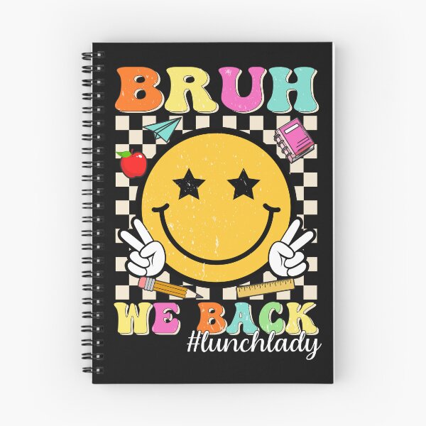 Item preview, Bruh We Back Lunch Lady Back To School designed and sold by clothesy7.