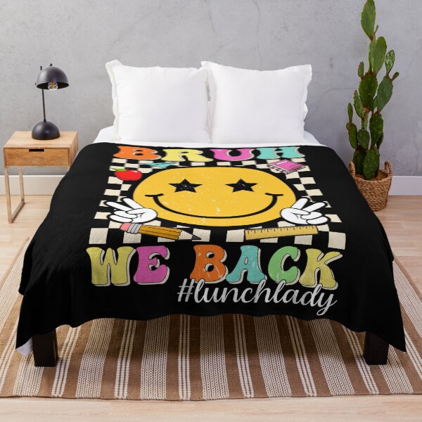 Item preview, Bruh We Back Lunch Lady Back To School designed and sold by clothesy7.