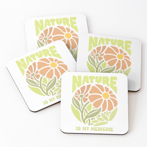 Item preview, Nature is my medicine hippie retro style designed and sold by interico88.
