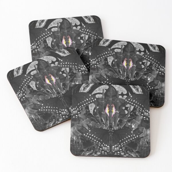 Item preview, 'Goth Moth' ft. Black Orchid, Skeleton and Gothic Architecture  designed and sold by Venus-in-Virgo.