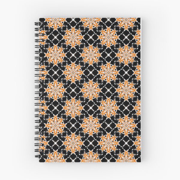 Item preview, Bizarre Geometric Seamless Pattern Orange White Black designed and sold by taiche.