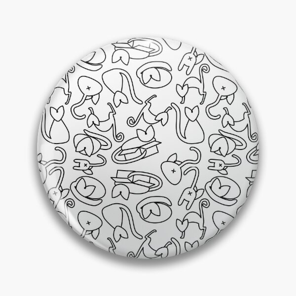 Item preview, Cute Cats Repeating Pattern/colouring sheet designed and sold by IttyDesignsByJ.