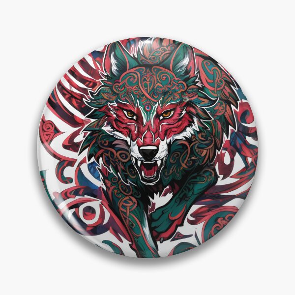 Item preview, Celtic Wolf Abstract Design designed and sold by CELTIC-DESIGNS.