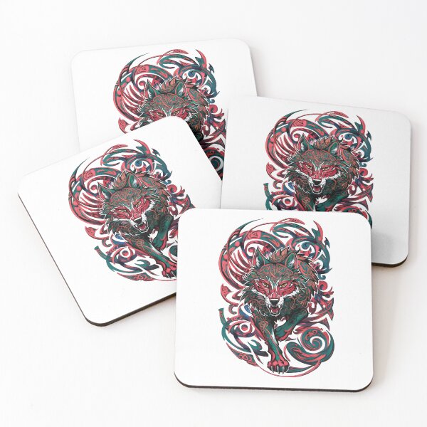 Item preview, Celtic Wolf Abstract Design designed and sold by CELTIC-DESIGNS.