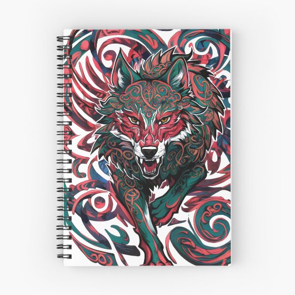 Item preview, Celtic Wolf Abstract Design designed and sold by CELTIC-DESIGNS.