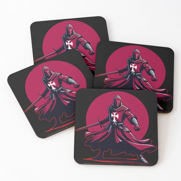 Item preview, Templar Knight Custom Minimalist Design designed and sold by ArtStile.