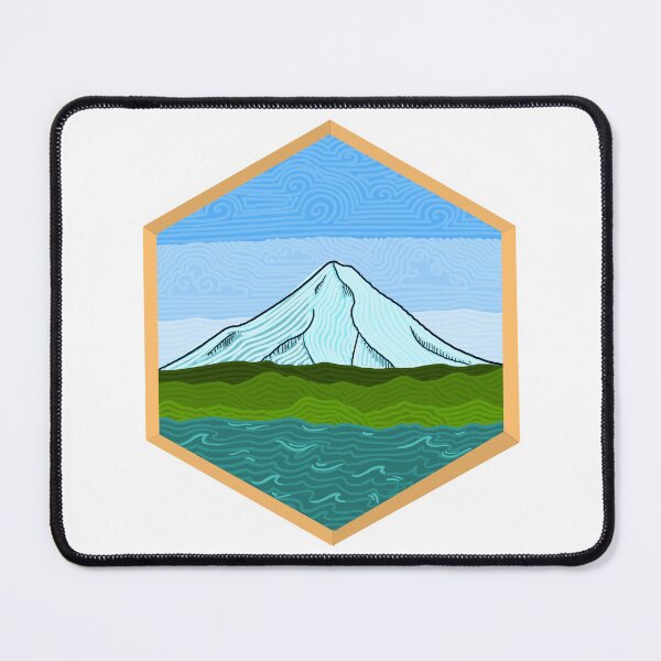 Item preview, Mt. Hood Geometric Print designed and sold by Fernheart Designs.