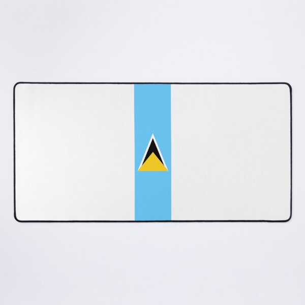 Item preview, Saint Lucia Flag designed and sold by Candie-Shop.