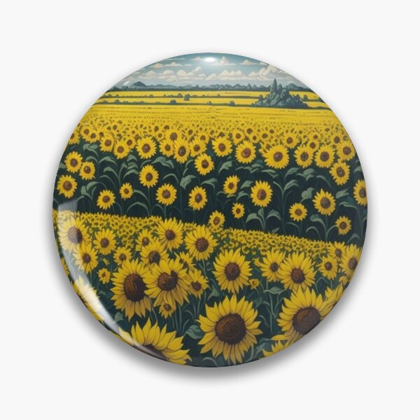 Item preview, Sunflower field designed and sold by cleecl.