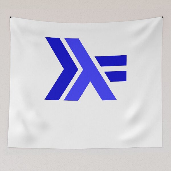 Item preview, Haskell Language Logo (Blue) Sweatshirt designed and sold by Rainwater Merch.