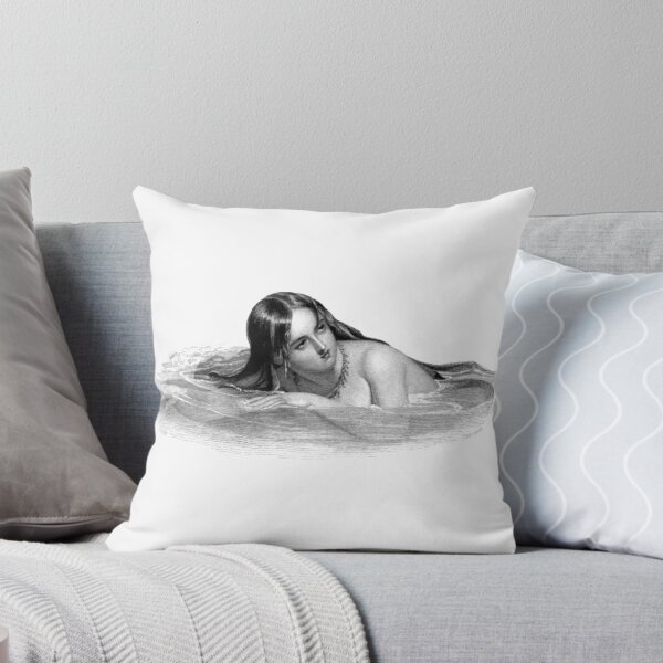 Item preview, The Water Nymph by Thomas Sully, 1840, Engraved Antique Portrait designed and sold by juiceboxvintage.