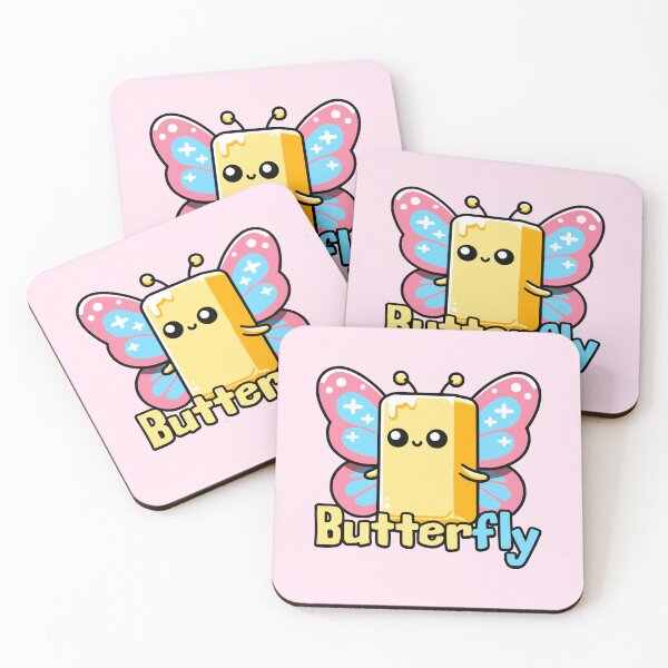 Item preview, Butterfly! Cute Butter Butterfly Pun designed and sold by PMCreative.