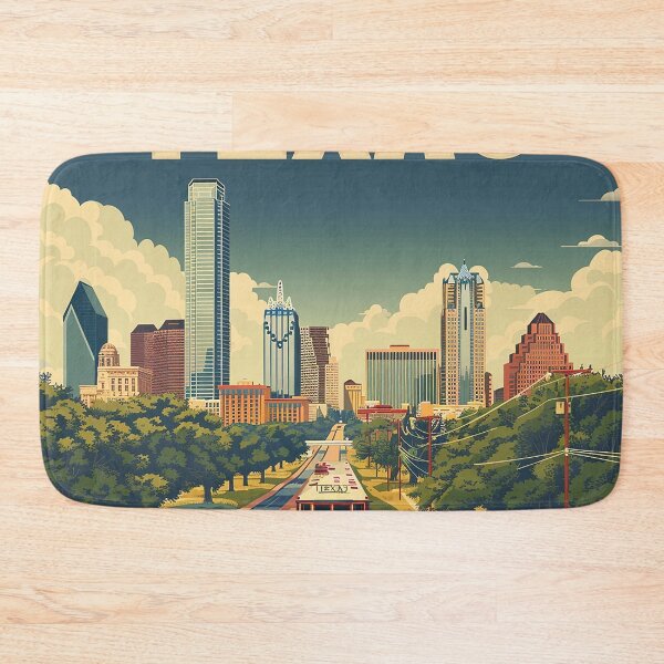 Item preview, Texas City Art designed and sold by nomiraclehere.