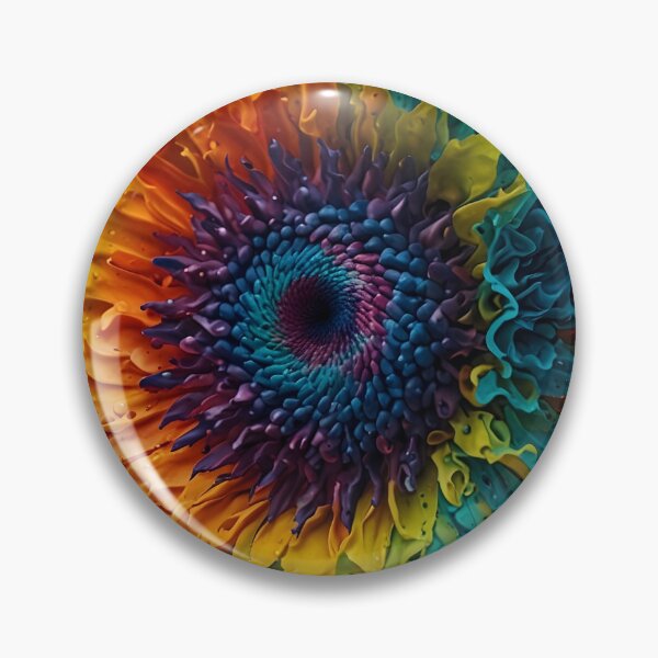 Item preview, Dreamscape Vibrant Floral Abstract Background designed and sold by BrickXSq.