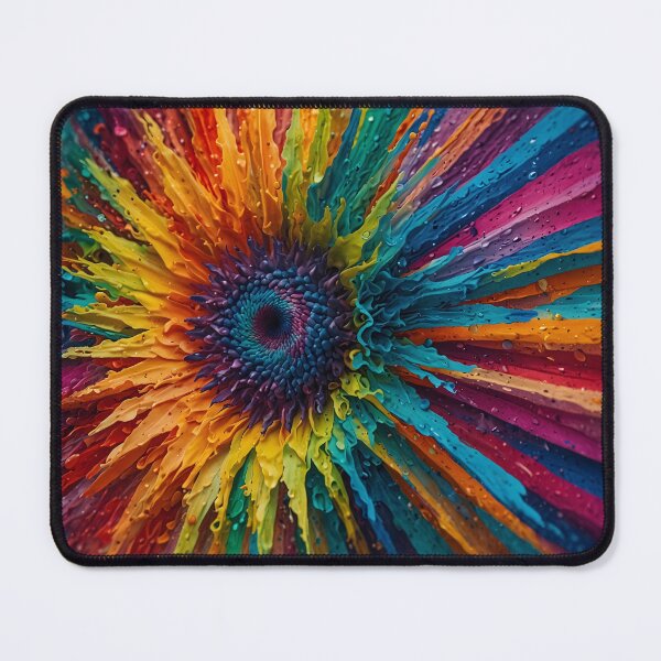 Item preview, Dreamscape Vibrant Floral Abstract Background designed and sold by BrickXSq.