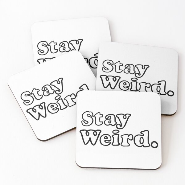 Item preview, Stay Weird. (black) designed and sold by Ally Designs.