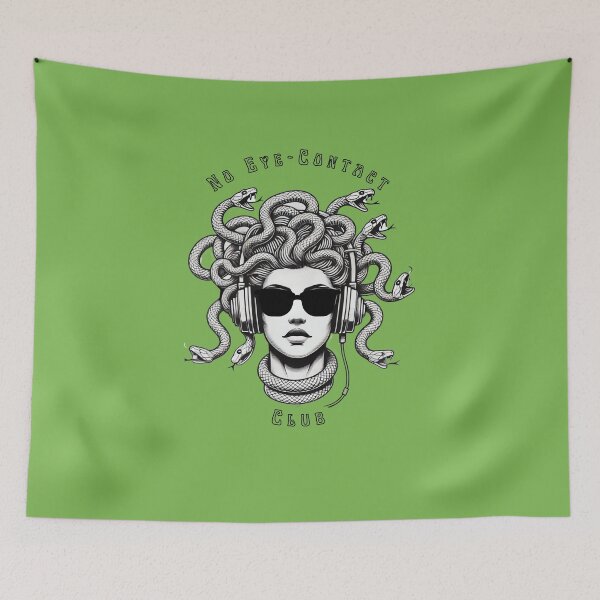 Item preview, Neurodivergent Medusa  designed and sold by DivergentMind.