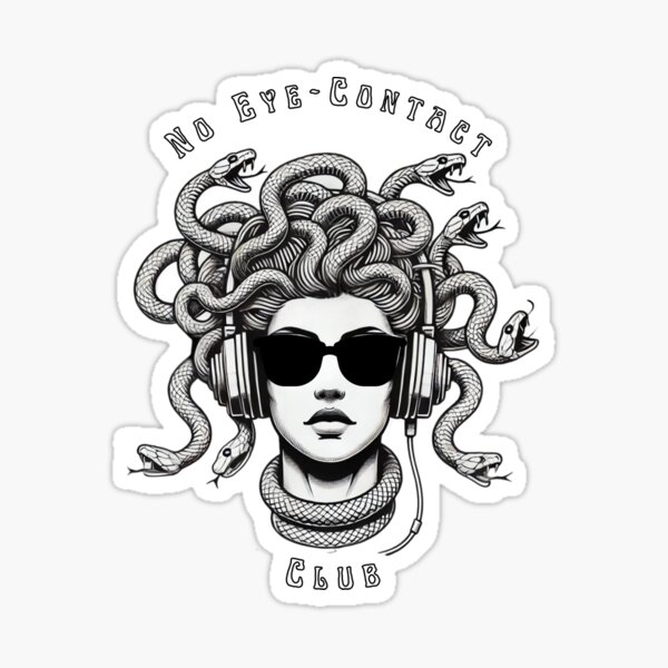 Item preview, Medusa neurodivergente  designed and sold by DivergentMind.