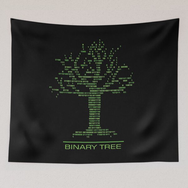 Item preview, Binary tree straight - green designed and sold by Warrioll.