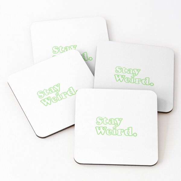 Item preview, Stay Weird. (green) designed and sold by Ally Designs.