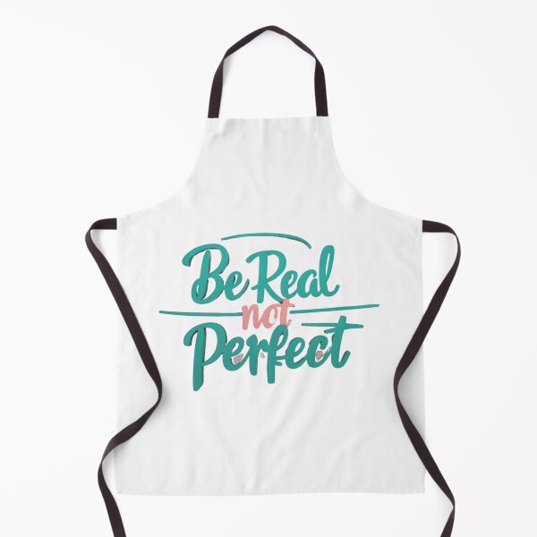 Item preview, Be Real, Not Perfect - Inspirational Handwritten Design designed and sold by TrendyCanvasC.