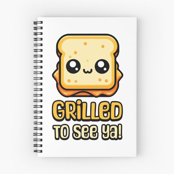 Item preview, Grilled To See Ya! Cute Grilled Cheese Pun designed and sold by PMCreative.