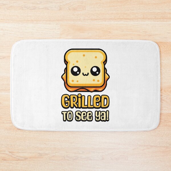 Item preview, Grilled To See Ya! Cute Grilled Cheese Pun designed and sold by PMCreative.