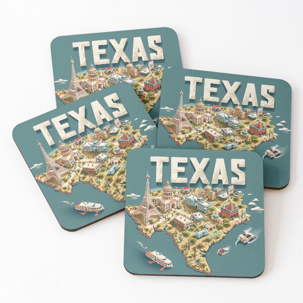 Item preview, Texas City Art designed and sold by nomiraclehere.