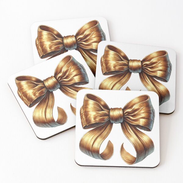 Item preview, Tiny Golden Bow designed and sold by Blink Art Studio.