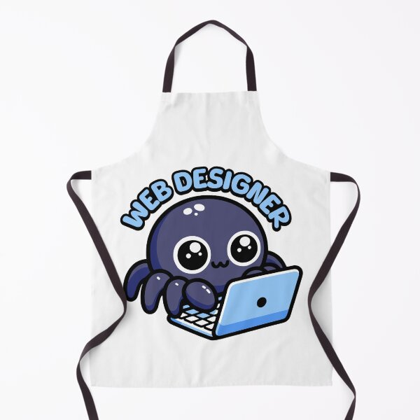 Item preview, Web Designer! Cute Spider Pun designed and sold by PMCreative.