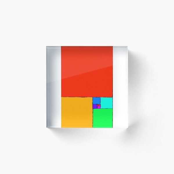 Golden Ratio 3 Acrylic Block