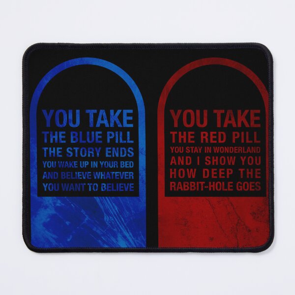 Item preview, Red pill and blue pill designed and sold by D Belov.