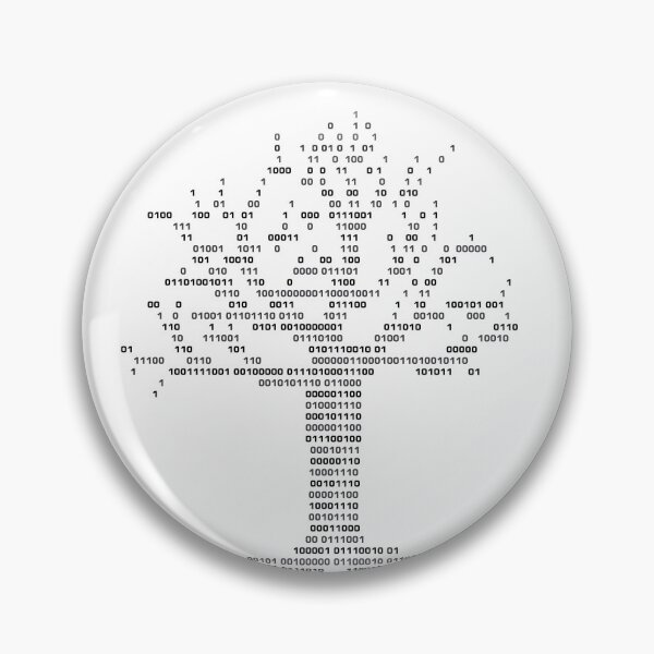 Item preview, Binary tree straight - white designed and sold by Warrioll.