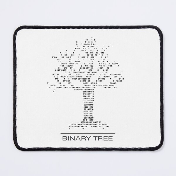 Item preview, Binary tree straight - white designed and sold by Warrioll.
